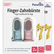 Finger-Zahnbürste für Hunde (2 Stück)