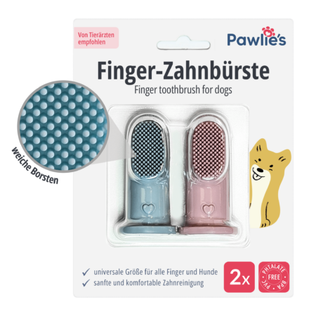 Fingerling Hund Zahnbürste