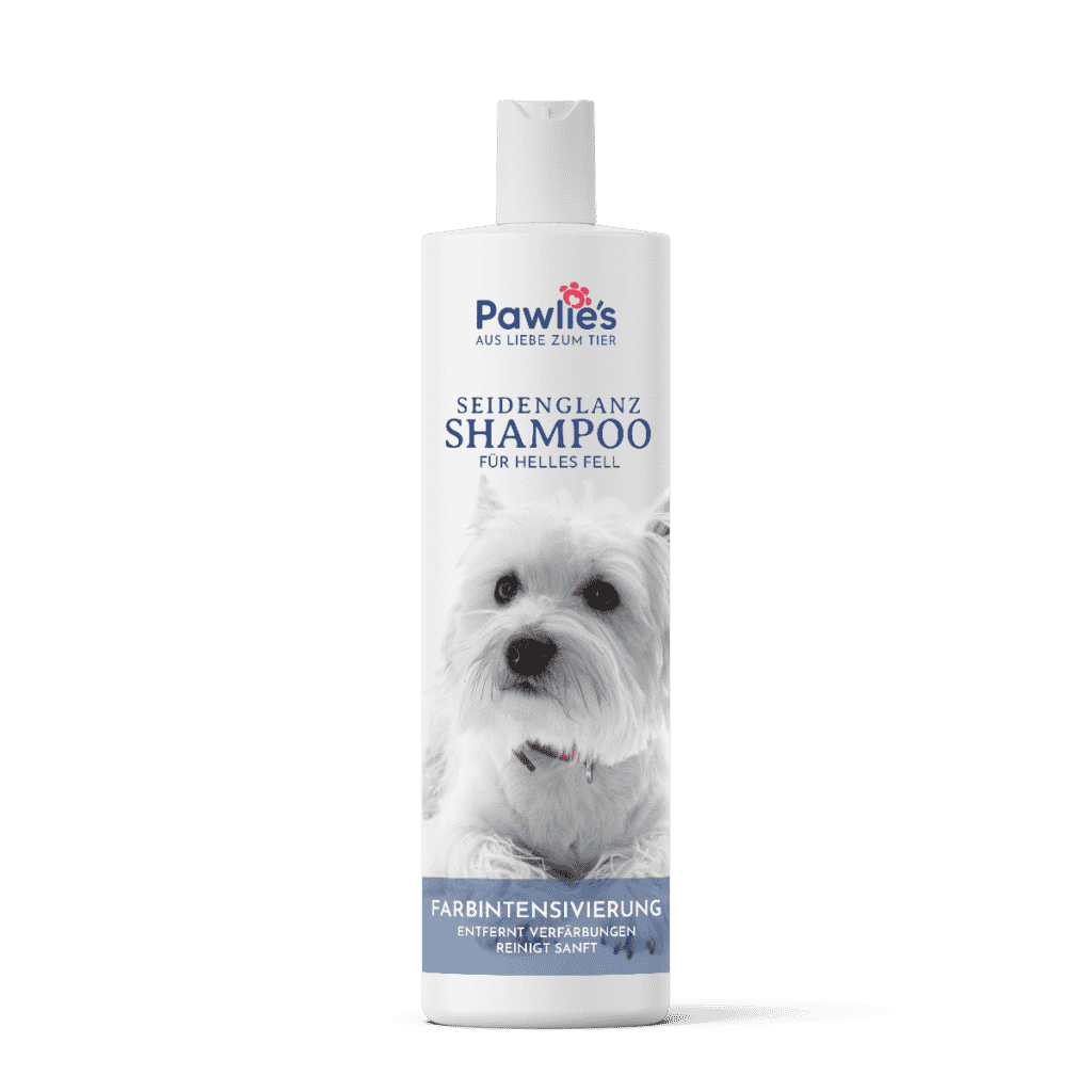 Pawlies Hundeshampoo für weisses Fell - Hundeshampoo für Malteser, Pudel, Havaneser