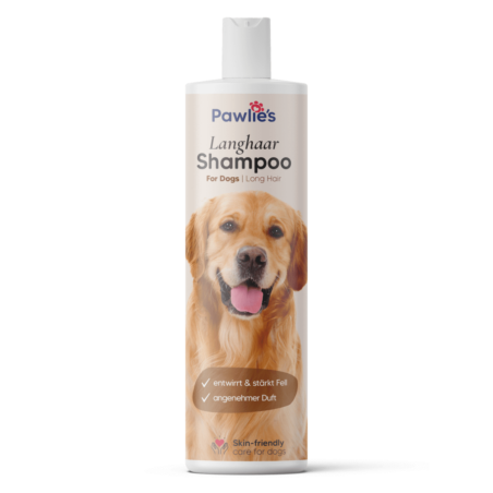 Hundeshampoo gegen Geruch und Juckreiz Langhaar