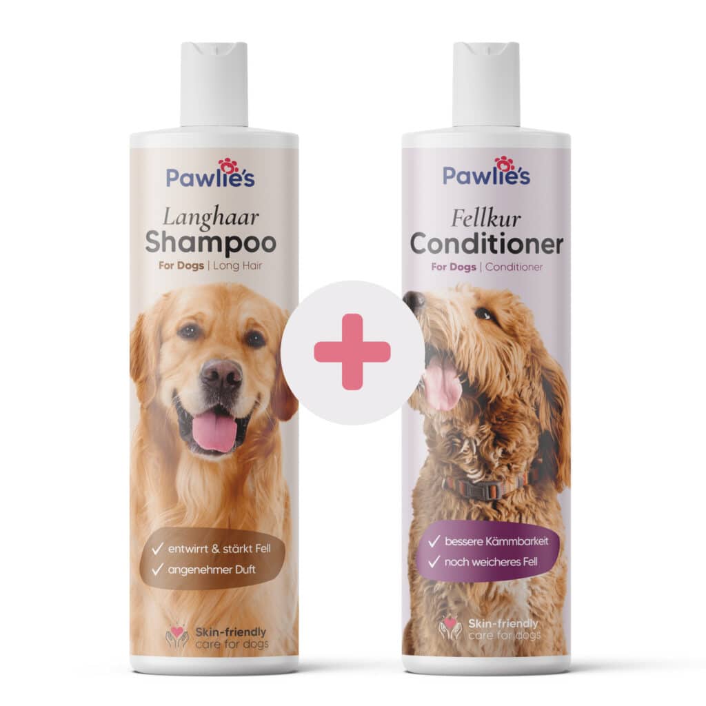 Langhaar Pflege-Set für Hunde