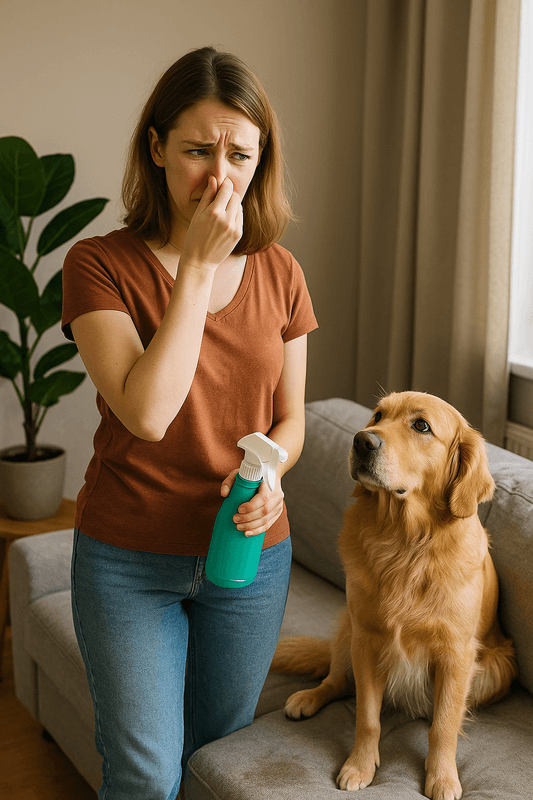 Herkömmliche Reiniger versagen bei Tiergeruch – Geruch kommt trotz Putzen zurück